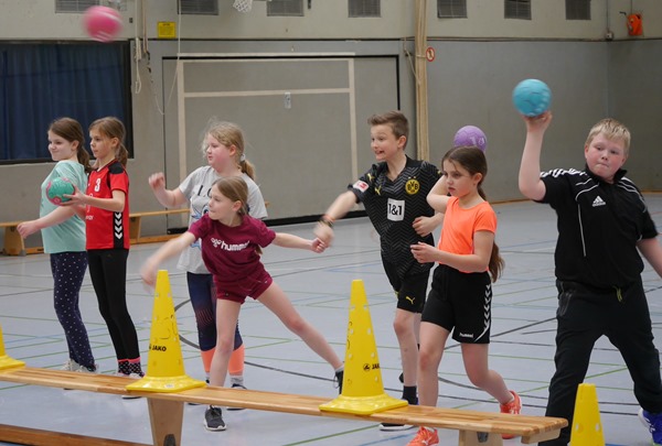 Abschluss Handball-AG